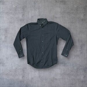 Black Pinstripe Dress Shirt